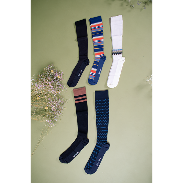 Compression Stockings, 5 Pairs Mixed Styles