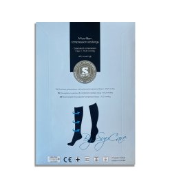 Flystttestrmper i microfiber, svart