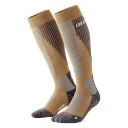 CEP Ski Toring Kompressionsstrumpor, Caramel, Kvinna