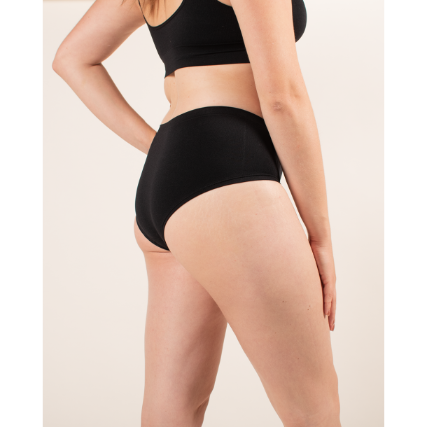 Hipster-Slip, Bambus, Schwarz