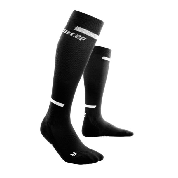 CEP The Run 4.0 Compression Tall Socks, Black, Women