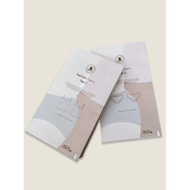 Top og truse, set, svart